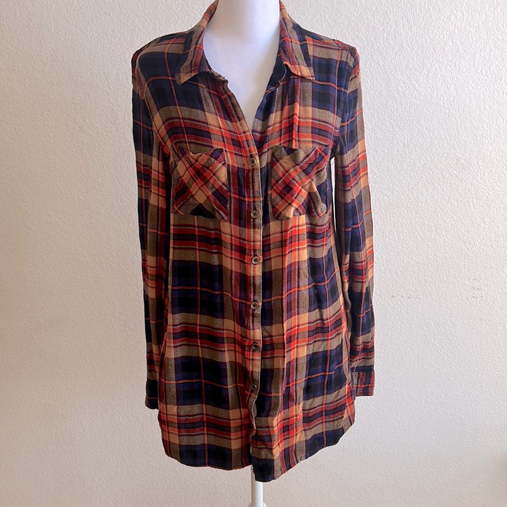 Maurice’s Plaid Button Down Top - image 1